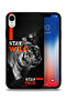 جراب حماية لجهاز Apple iPhone XR - Stay Wild Stay True