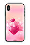 Apple iPhone XS Max Protective Case Beautiful Hearts Art - 2