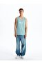 Xside Crew Neck Printed Men's Sleeveless T-Shirt (S5) - 2
