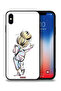 جراب حماية لجهاز iPhone XS من Apple بتصميم فتاة العودة إلى المدرسة