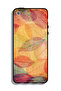غطاء حماية لهاتف Apple iPhone 5/5s/SE برسومات أوراق تجريدية فنية رقمية - 2