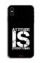 جراب حماية Apple iPhone XS Max - Attitude Is Everything - 2