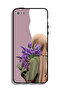 غطاء حماية لهاتف Apple iPhone 5/5s/SE يحمل زهرة - 2