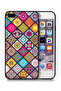 Apple iPhone 7 Plus Protective Case Mandala Squares Pattern
