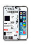 غطاء حماية لجهاز Apple iPhone 5/5s/SE - ملصق ياباني