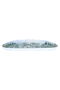 Porcelain Serving Plate Alsaif Gallery, 31.5×22.5×1 cm, Semi-circle Pattern - White
