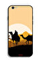 غطاء حماية لجهاز Apple iPhone 6 Plus/6s Plus برسومات جمال في الصحراء - 2