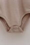 Short Sleeve Baby Body - Pureline Series - Mink - 3
