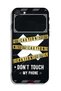 Apple iPhone 7 Protective Case Caution Never Touch My Phone - 2