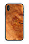 غطاء حماية لجهاز Apple iPhone XS Max مصنوع من الخشب المتصدع - 2