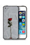 غطاء حماية لجهاز Apple iPhone 5/5s/SE وردي على ورق
