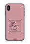 Apple iPhone XS Max Protective Case Calm Positive Strong - 2