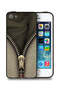 جراب حماية بنمط سحاب لهاتف Apple iPhone 5/5s/SE