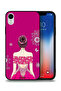 Apple iPhone XR Protective Case Girl And Flowers Art