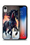 غطاء حماية لجهاز Apple iPhone XR بتصميم حصان عالي الوضوح