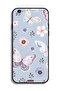 Apple iPhone 6 Plus/6s Plus Protective Case Butterflies And Flowers - 2