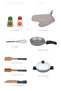 Luxury Kids Wooden Kitchen Play Set With Oven, Microwave, Storage & Accessories - 5