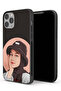 جراب حماية لجهاز Apple iPhone 12 Pro Max بتصميم فتاة قبعة لطيفة