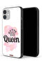 غطاء حماية لجهاز Apple iPhone 12 بتصميم Queen Art