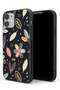 Apple iPhone 11 Protective Case Flowers And Leaves Abstract Art