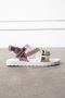 Children's Purple Daily Single Velcro Butterfly Detailed Lightweight Sandals Comfortable Sole Beach Pool Daily Slippers - 2