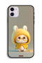 جراب حماية لجهاز Apple iPhone 12 بتصميم أرنب صغير - 2