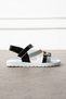 Children's Black Daily Single Velcro Butterfly Detailed Lightweight Sandals Comfortable Sole Pool Daily Slippers - 5