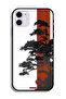 غطاء حماية لجهاز Apple iPhone 12 بتصميم شجرة - 2