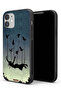 Apple iPhone 11 Protective Case Birds Holding Fallen Girl