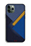جراب حماية جلدي بتصميم مثلثات لهاتف Apple iPhone 11 Pro - 2