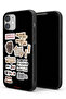 Apple iPhone 11 Protective Case Good Luck Quotes Stickers