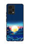 غطاء حماية لهاتف Xiaomi Poco X5 مع منظر غروب الشمس