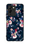 غطاء حماية لهاتف Infinix Note 12 G96 مزين برسومات زهور مرسومة يدويًا