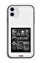 جراب حماية لجهاز Apple iPhone 12 بملصق فيزيائي - 2