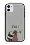 جراب حماية لجهاز Apple iPhone 12 بطبعة ابتسامة الأصدقاء - 2