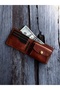 Handmade Genuine Italian Leather Men's Wallet – with Coin and Cash Compartment - 6