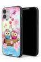 Apple iPhone 11 Protective Case Cute Owls Art