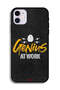 جراب حماية لجهاز Apple iPhone 12 Genius At Work - 2