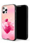 جراب حماية لجهاز Apple iPhone 11 Pro Max بتصميم قلوب جميلة