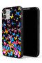 Apple iPhone 11 Protective Case Colorful Butterflies