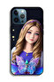 جراب حماية لجهاز Apple iPhone 12 Pro Max بتصميم فتاة فراشة لطيفة - 2