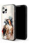 غطاء حماية لجهاز Apple iPhone 11 Pro Max بتصميم نسر تجريدي