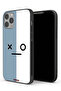 غطاء حماية لجهاز Apple iPhone 12 Pro Max بأيقونات الوجه