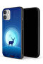 غطاء حماية لجهاز Apple iPhone 12 بتصميم غزال
