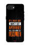 غطاء حماية لجهاز Apple iPhone 16e "Its Your Life"