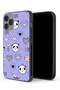 غطاء حماية لجهاز Apple iPhone 14 Pro Max بتصميم Love And Panda Doodle