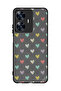 Protective Case Cover For Realme C55 Small Hearts Pattern