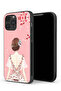 جراب حماية لجهاز Apple iPhone 13 Pro بتصميم فتاة واقفة