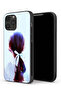 Apple iPhone 13 Pro Protective Case Tie Hair With Hairband Girl Art