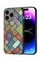 غطاء حماية لجهاز Apple iPhone 15 Pro Max بنمط ماندالا